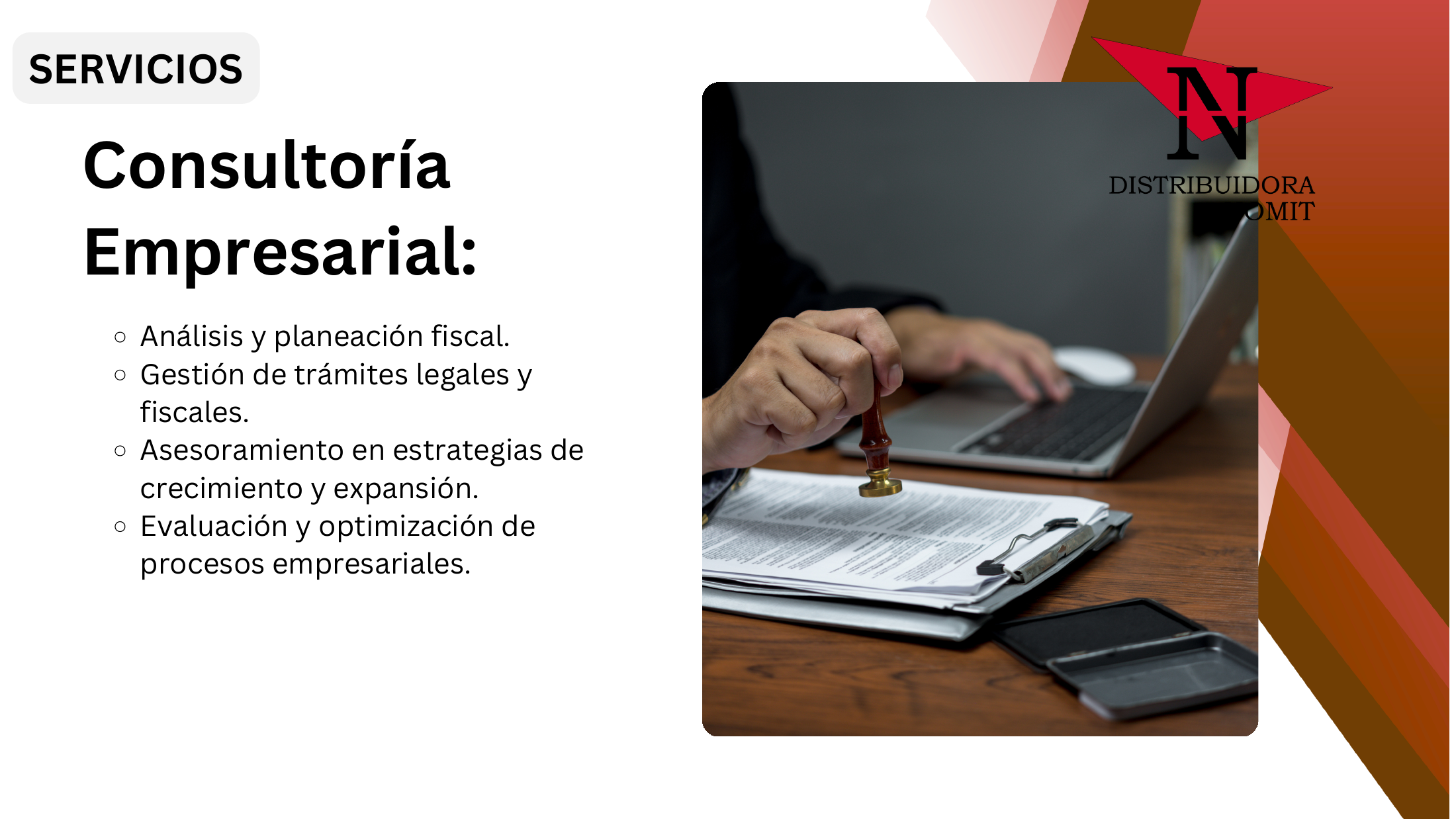 Consultoría empresarial y fiscal